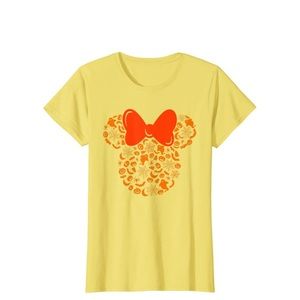 Disney Minnie Mouse Halloween Silhouette Icon T-Shirt XXL- NEW